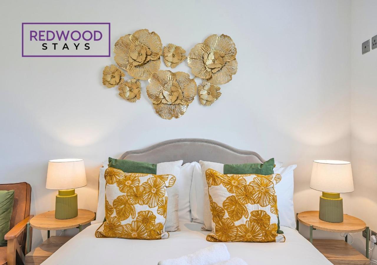 Modern Serviced Apartments For Contractors & Families With Free Parking, Wifi & Netflix By Redwood Stays Basingstoke Bagian luar foto